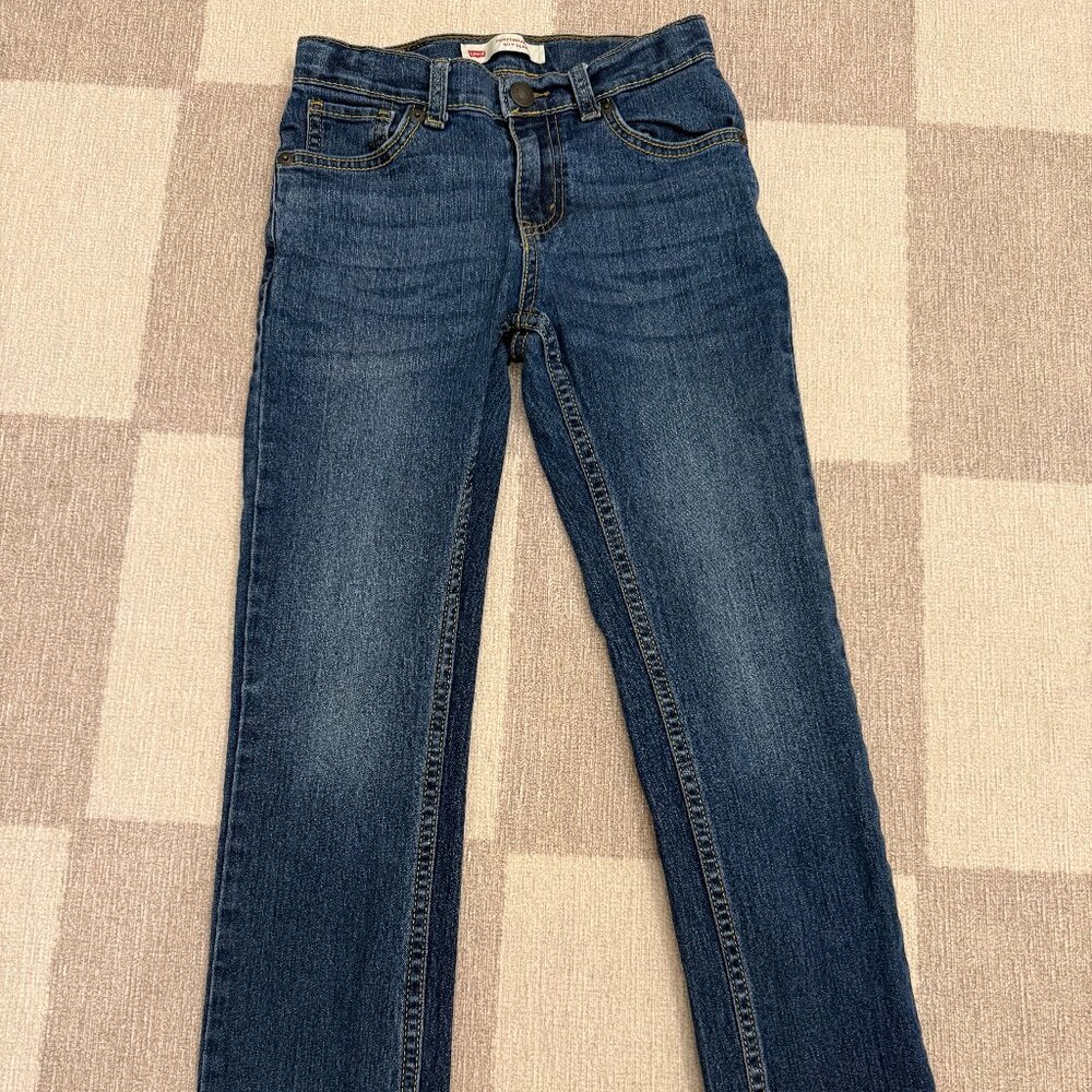 Levi’s 511 Boys Slim Fit Jeans Size 7 Regular | Blue Denim